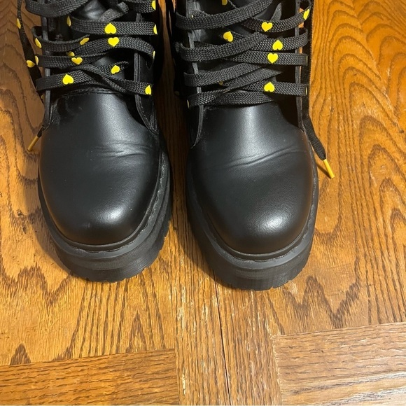 Dr. Martens Vegan Jadon II Boot Mono Platforms in Black Sz 12 Women's or Men 11 - Picture 6 of 14